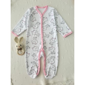 .78-10 ИНО Комбинезон "Ангелочек" из интерлока , "Киса".